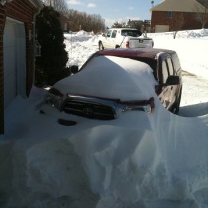 Snowed in
