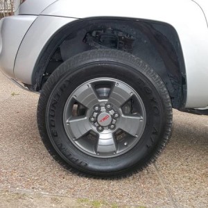 Painted wheels gunmetal (anthracite)