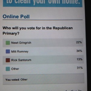 Typical political BS. Leaving RP off the polls like usual.