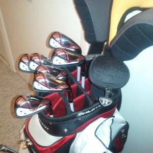 Can't wait to hit these new bad boys...Tour Edge Exotics....compliment