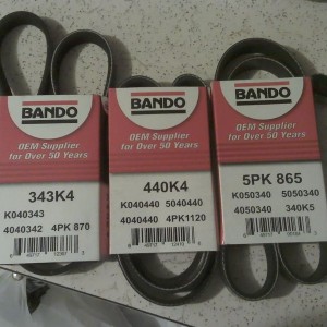 2rz accessory belts 25.
