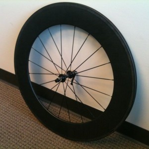 New front wheel for my tri bike.