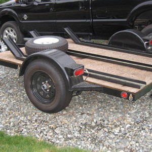 Three Place Motorcycle Trailer