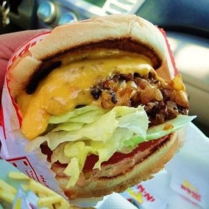 Nothing beats a double/double with grilled onions!