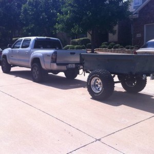 Powercoated on tacoma