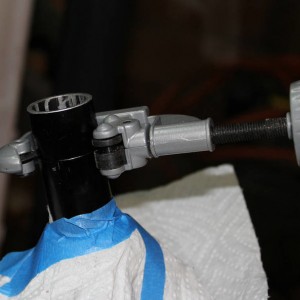 Steerer tube cut set up