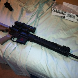 New Samson Evo rail... Big weight difference