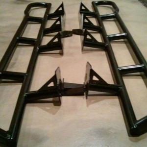 Powdercoated set...