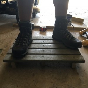 Shower stand
