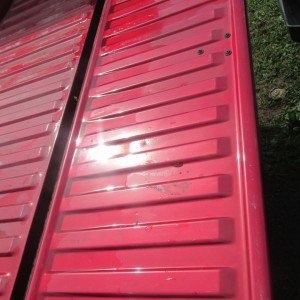 tailgate without plastic piece