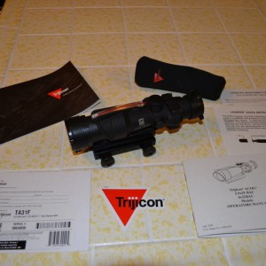 ACOG - complete kit w/scope coat