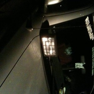 Relentless fabrication hood tab mounted lights