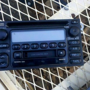 2000 model Tacoma factory radio fair shape. OBO.