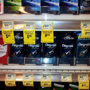 LOL @ "reduced for quick sale". Its the most expensive deodorant.