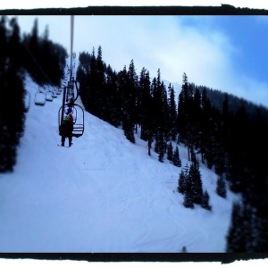 Mean 3" @ abasin today