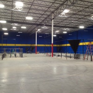 Indoor trampolines. Not bad
