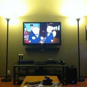 Living room project finished