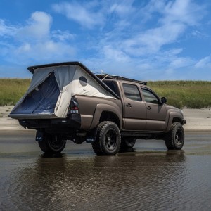2015 Toyota Tacoma - 3M Matte Metallic Brown - Passtents V1 Rear ¾