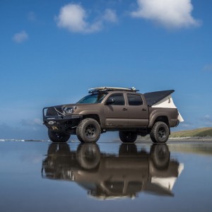 2015 Toyota Tacoma - 3M Matte Metallic Brown - Passtents V1 Front ¾