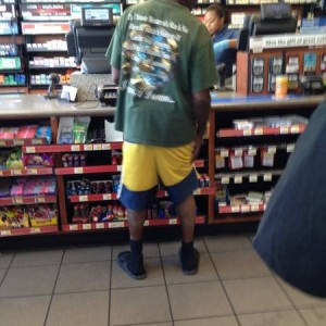 Mr. OE rockin an MLK 'I have a dream shirt'. Don't think tha