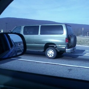 3 inch body lift on a ford van. Not a quigley either. Can you say roll over
