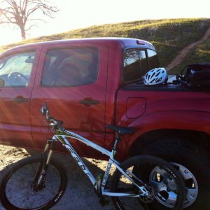First ride on new bike