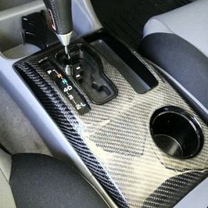 CF Shifter Console Installed