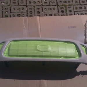 Primed, wet sanded, and ready for color...