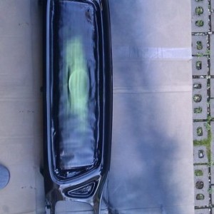 One can of paint and one can of clear later....
