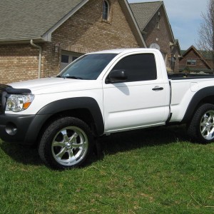 2011 regular cab 4cyl 5spd 20" xsp enkei's