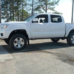 3" Toytec with stock wheels and tires