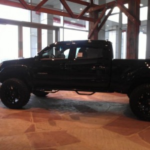 Pretty nice build at the dealership. Pro comp lift. Sent from my Windows Ph