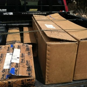 Rock assault axel housings, cromoly shafts front and rear and a new Detroit