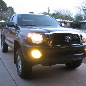Yellow Fog Lights