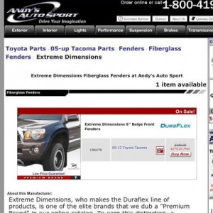 Extreme Dimensions fenders..anyone use these yet??