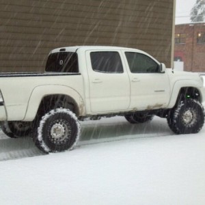 Finally we got snow!!