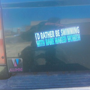 Lol wow. Someone badged my truck... :spy: