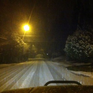 Portland snow :woot: