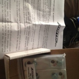 Sway Bar Relocate bracket Toytec