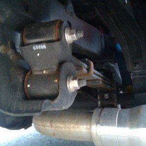 Before - rear spring - passenger