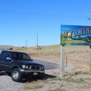 WYoming  Border On US-20