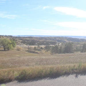 lookout over US-20 in Sioux county