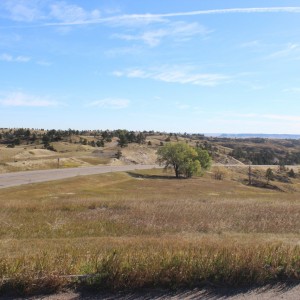 lookout over US-20 in Sioux county