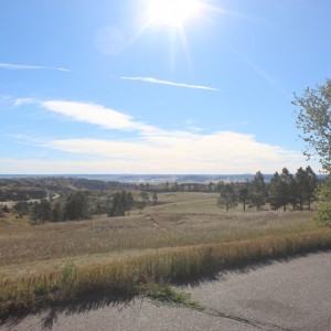 lookout over US-20 in Sioux county