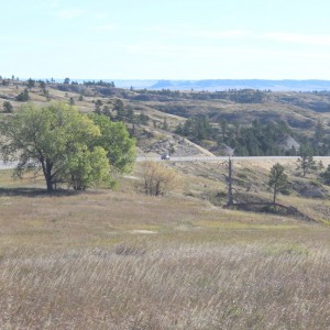 lookout over US-20 in Sioux county