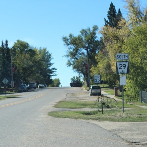 start of cornHusker trail 29 in Harrison