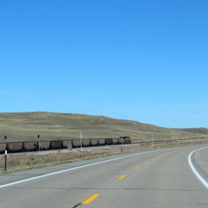 trainSpotting in sandhills on N-2 trail