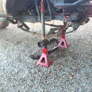 Good bye stock axle