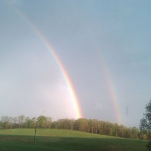 Double rainbow