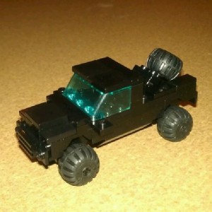 Just messing around with my 3 year old. Monstered Out with bed mounted spar